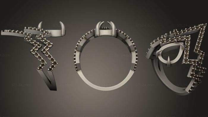 Jewelry rings (Ring 233, JVLRP_0715) 3D models for cnc